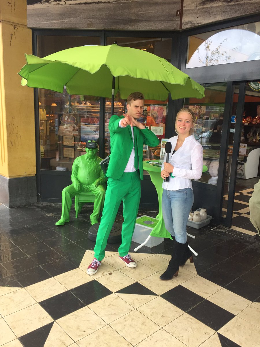 We staan klaar in het centrum om input te krijgen van mensen over 'Roden centrum', kom jij ook?