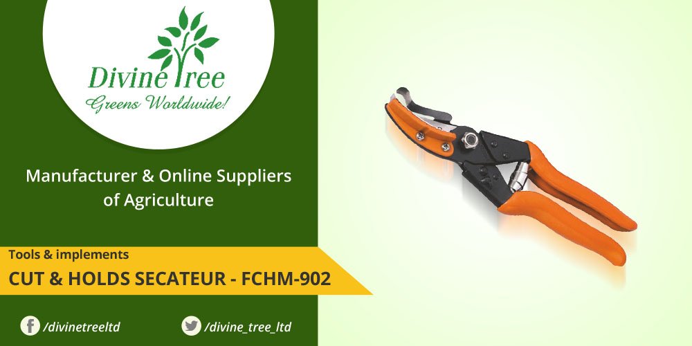 Divine_Tree_LTD's tweet photo. #Buy "Cut &amp; Holds Secateur - FCHM-902" From Online Store - Divine Tree Limited : https://t.co/o4kwOpF5AM https://t.co/obbbtW2GFf