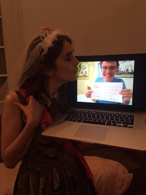 veritypemberton's tweet photo. @e_monkman Thanks for making my friend Cara's hen party with your amazing card. She was very happy! https://t.co/iZlQaEnxAv