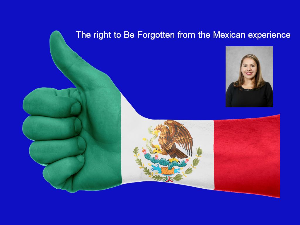 blogdroiteurope's tweet photo. #RTBFeconference The Right to Be Forgotten from the Mexican experience, by Olivia Andrea… https://t.co/XfgKBlzDLr https://t.co/XQ9BhqmTZR