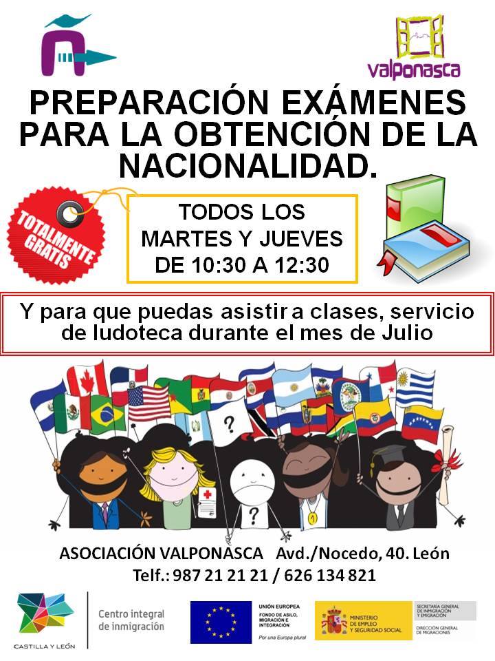 avalponasca's tweet photo. Preparación CCSE y Castellano A2  #AulaÑ, financiado por @empleogob , fondos FAMI, a través de @P_Sociales. Servicio de Ludoteca en Julio. https://t.co/THKOVbZu7R