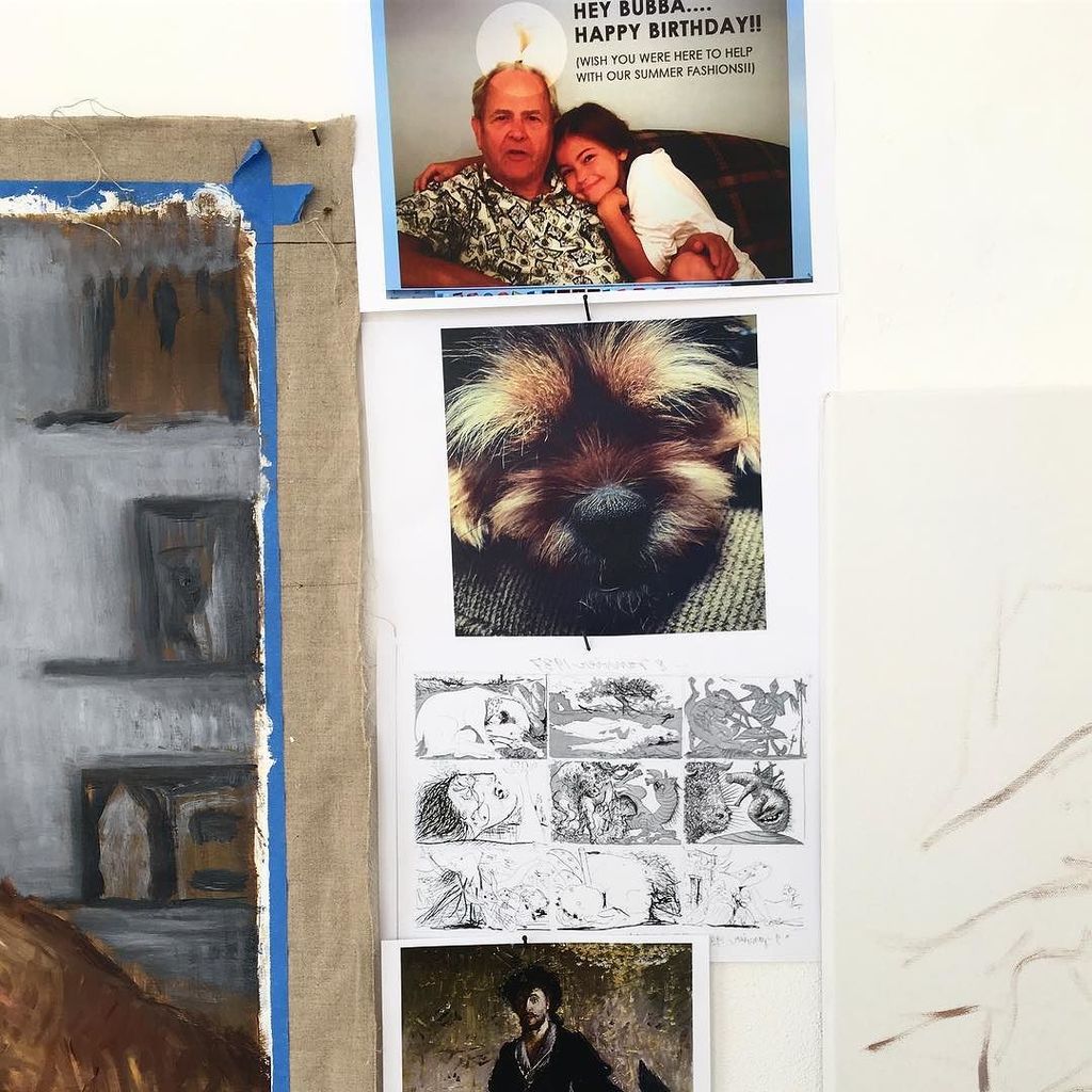 JAdamsStudio's tweet photo. #studio #Florence #bubba #birthday #meva #bruiser #Picasso #etching #drawing #manet #portrait of Fauve as #Hamlet in #berlin https://t.co/8F6tNLvMum