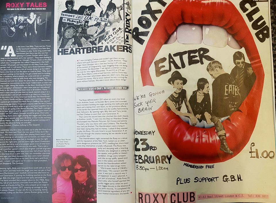 MuleFreedomPR's tweet photo. Read the full story of London's original #punk club #TheRoxy by #KrisNeeds in the new edition of @ViveLeRock1 https://t.co/bezOkIj5m0 https://t.co/guAxau9KeB