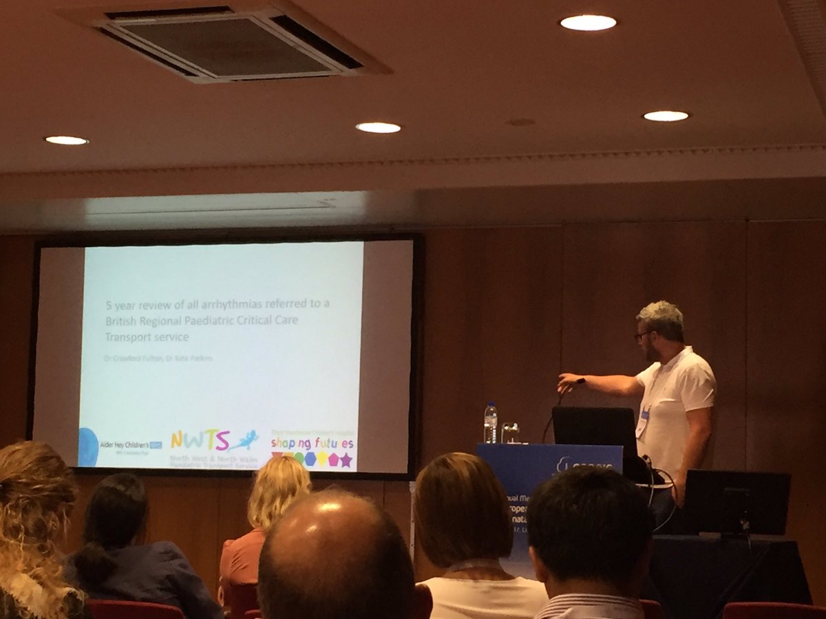 Laura_L_Rad's tweet photo. Arrhythmia referrals to PICU transport team @ESPNIC_Society @AlderHey #espnic2017 https://t.co/mXlfYgiIGo