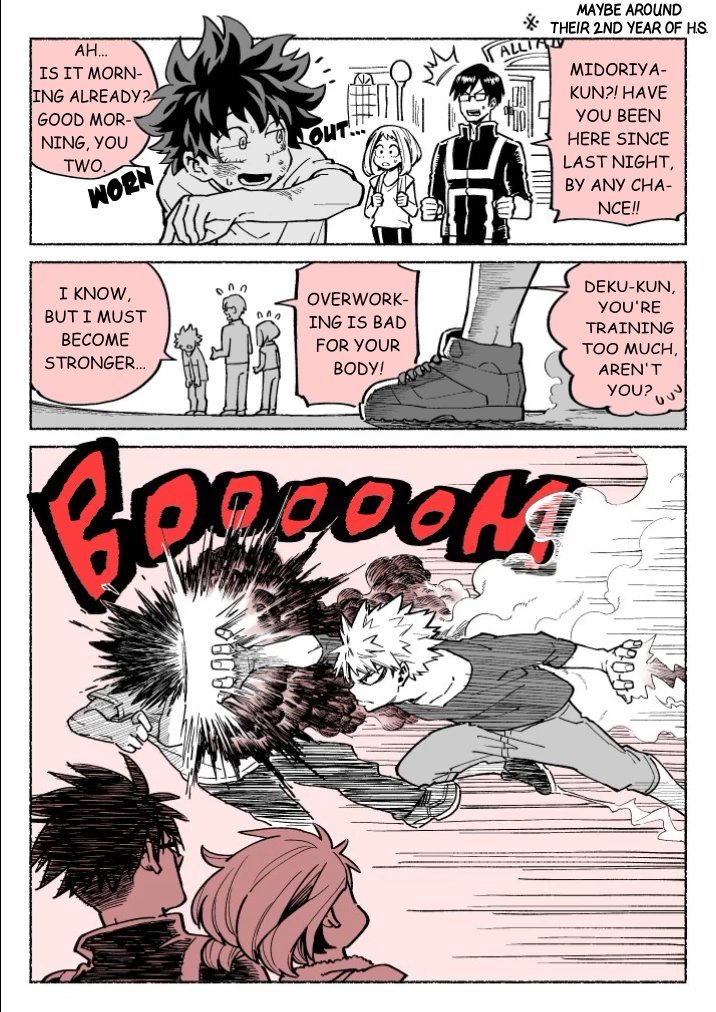 chiyuri1022 Kacchan and Deku by @chiyuri1022 (Twitter) Thank you
