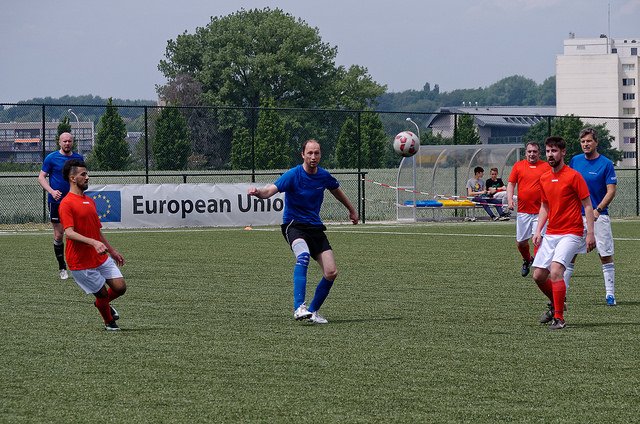 JulianJappert's tweet photo. Chez @SportandCitizen il y a du style et pas uniquement dans la réflexion :-) 
Football and Freedom #Kraainem
@UEFA_Foundation @EuSport https://t.co/ZuthSdGpL9