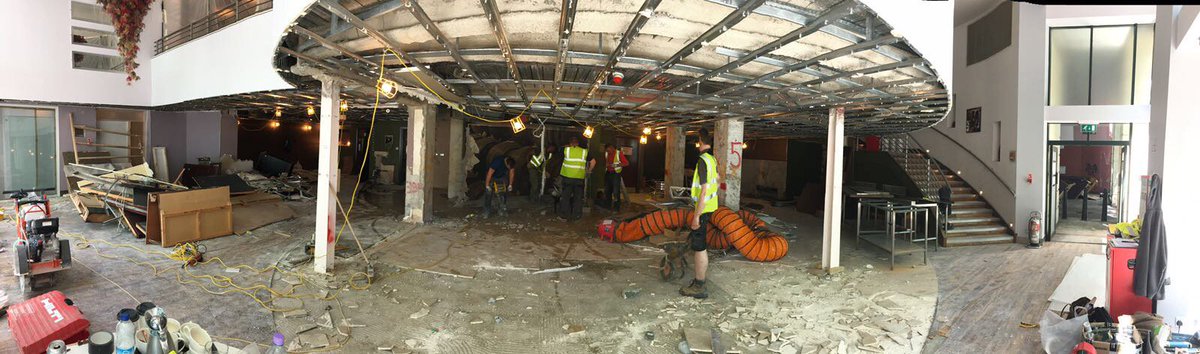 DGProInteriors's tweet photo. Rip out almost complete.  In 6 short weeks this site will be handed over.  #dgpro #fitout #shopfitting #interiorfitout #design #joinery https://t.co/GhK9B8dnea