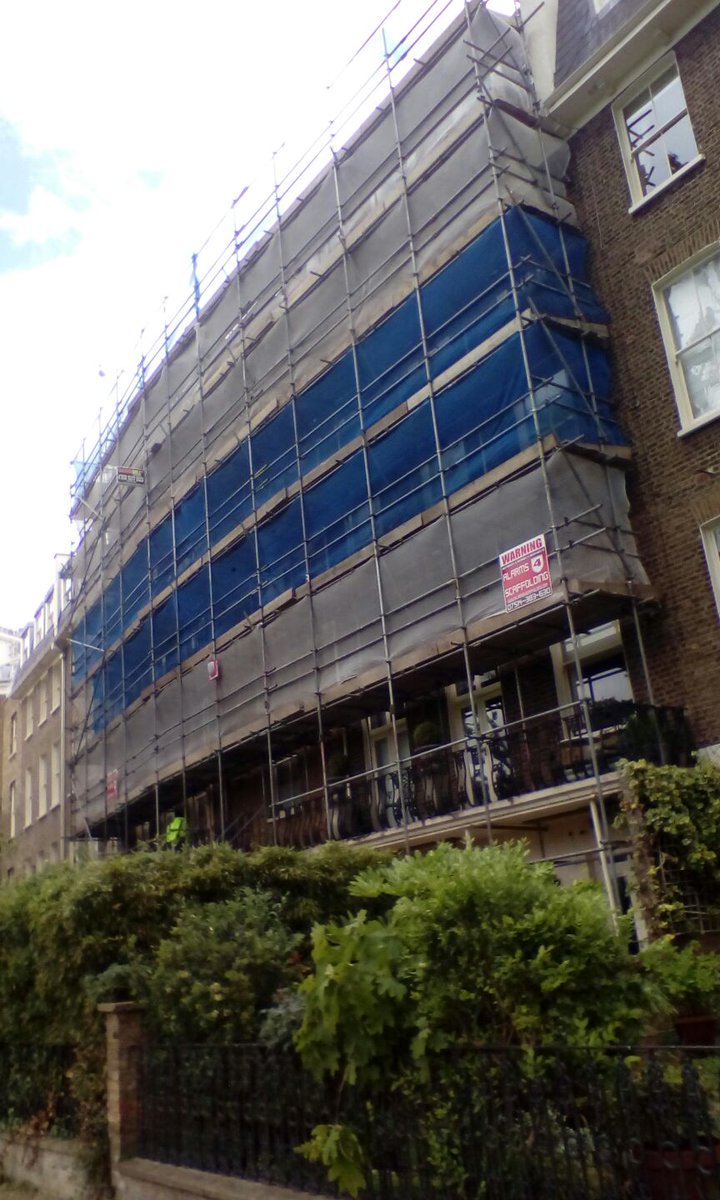 Masonbellscaff's tweet photo. Rear of Randolph ave just finished what a marathon of a walk. #return property services #teammasonbell https://t.co/v74kxg8mdq