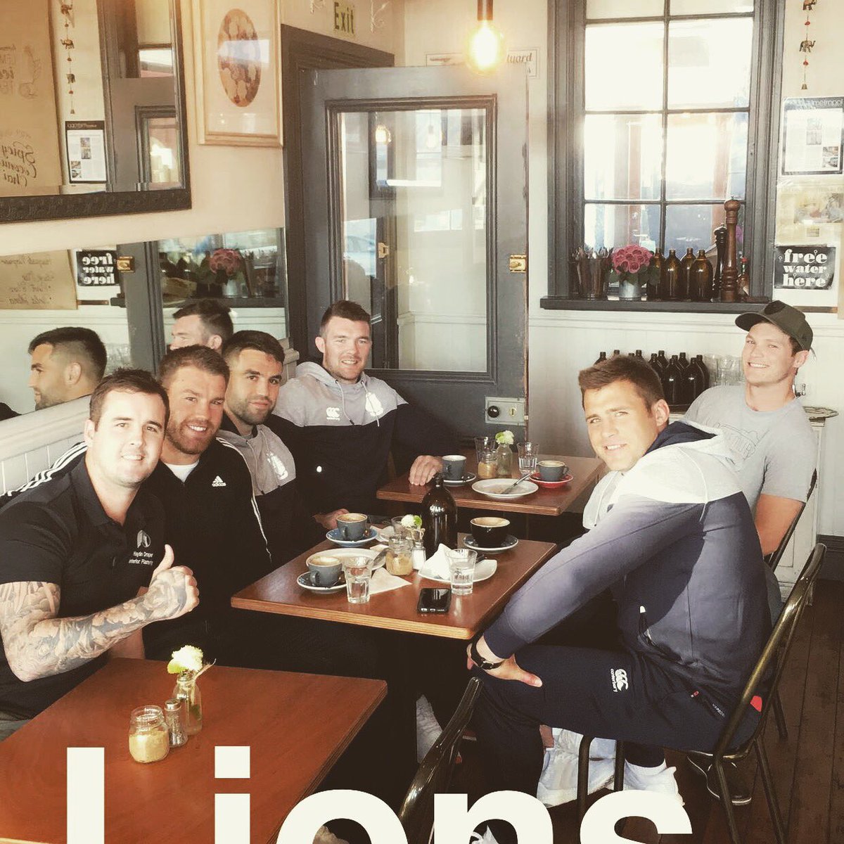 HaydnDraper's tweet photo. #britishlions in Chch ready for there big game vs the crusaders tomorrow night #Canterbury #rugby #LionsNZ2017 #LionsTour2017 https://t.co/k21P0HYLUG