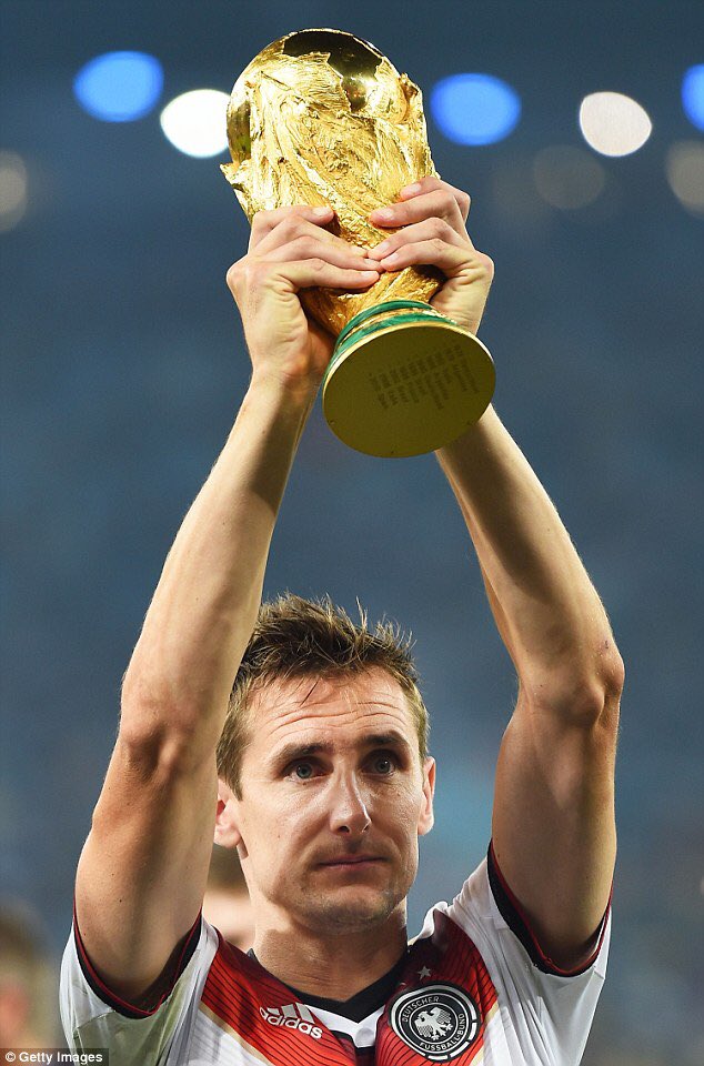 Happy birthday to the man, the myth, the legend Miroslav Klose.
You left your mark on the Germany NT forever. 