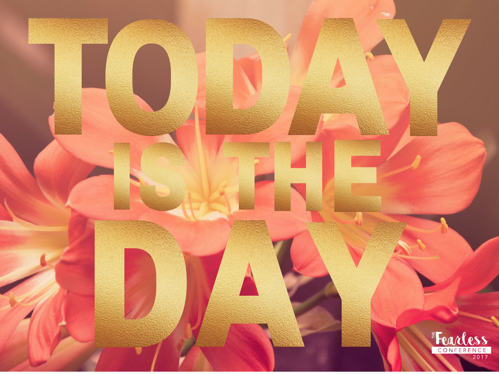 thefearlessconf's tweet photo. THE WAIT IS FINALLY OVER, TODAY IS THE DAY!! (yes the caps are needed, we're so excited!)
#todayistheday #allthecaps #excited #fearlessconf https://t.co/iGaZPkXoc9