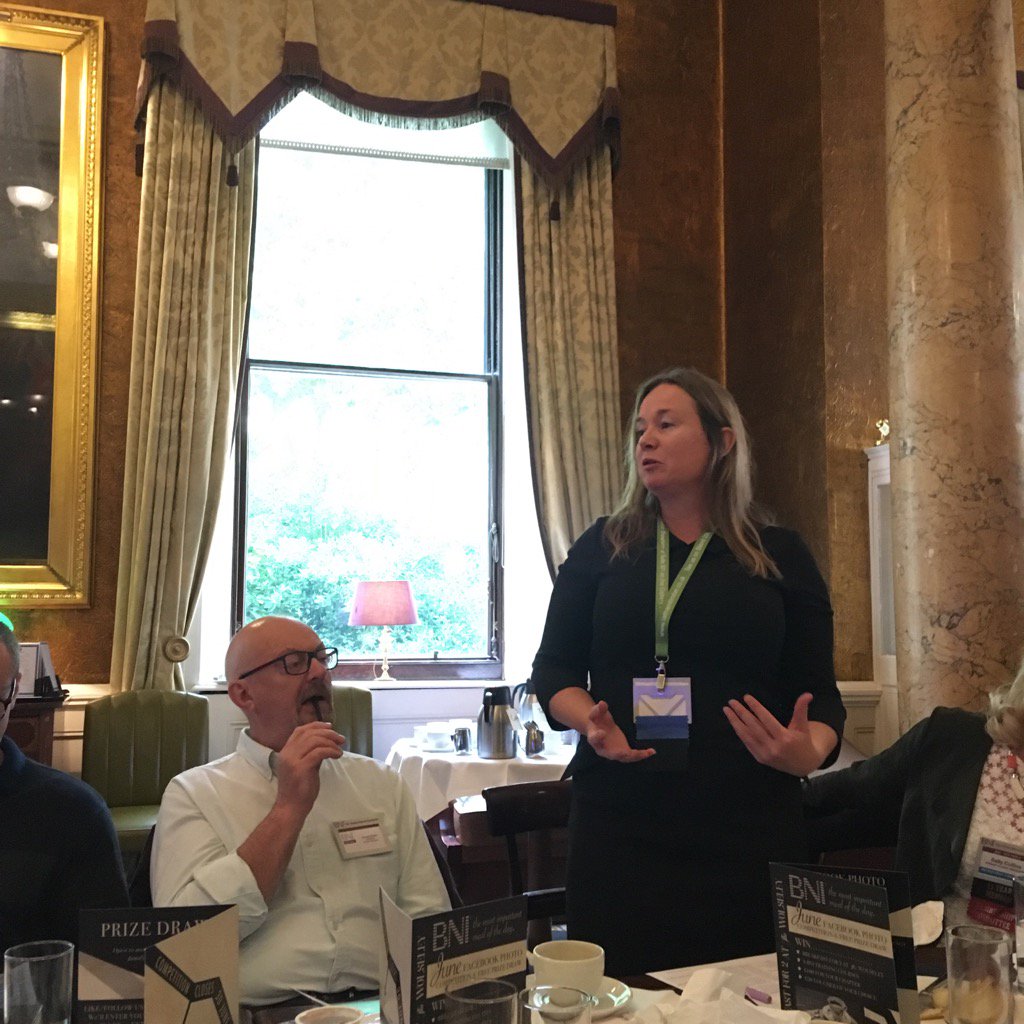 BNI_Victoria's tweet photo. Our @FionnualaLynch giving another thorough #breakfasteducation - watch out visitors we are coming to get you! https://t.co/UXC9D1jntS