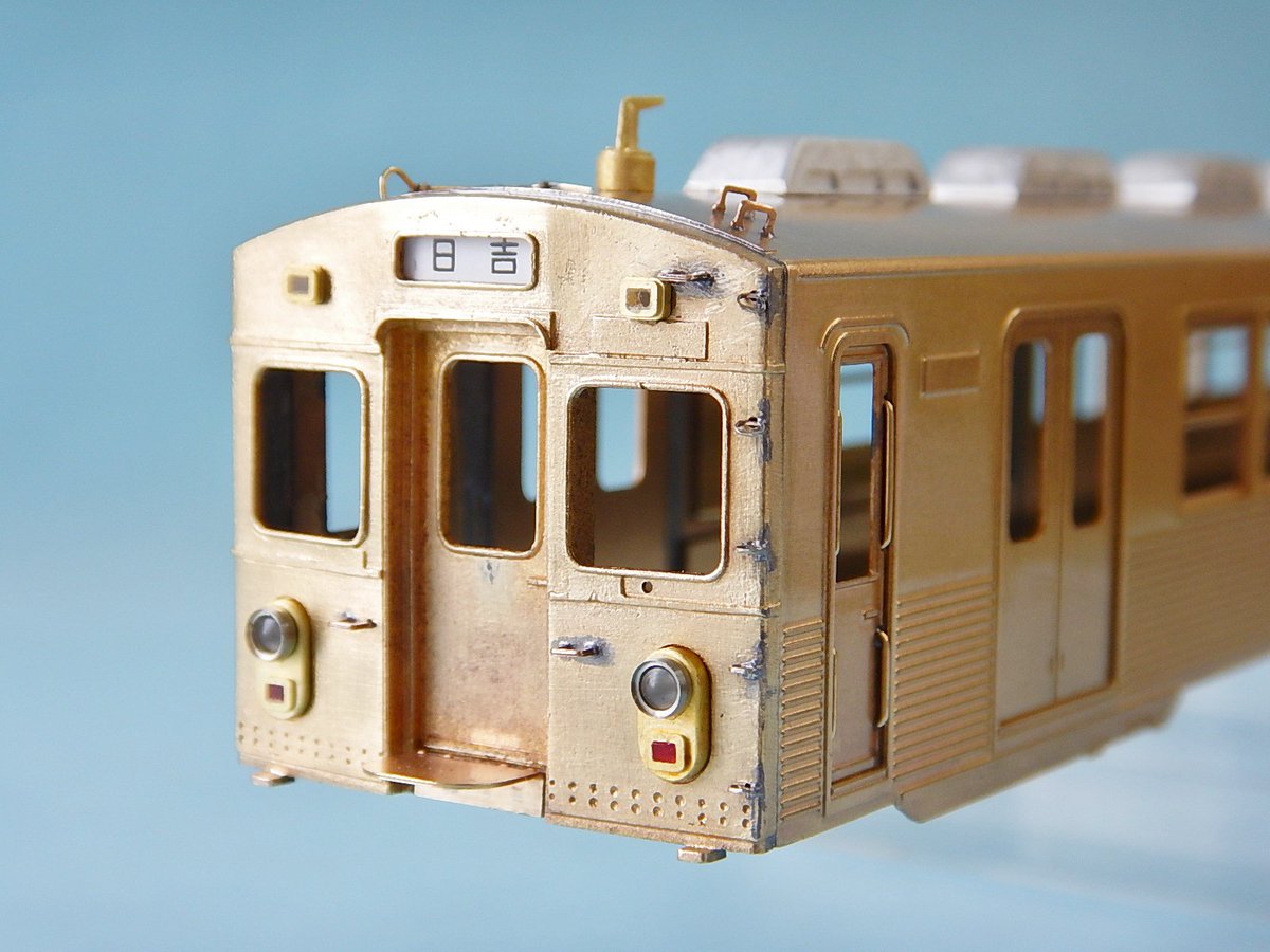 新製品速報】東急電鉄 旧7000系 東急旧7000系の組み上げサンプル品