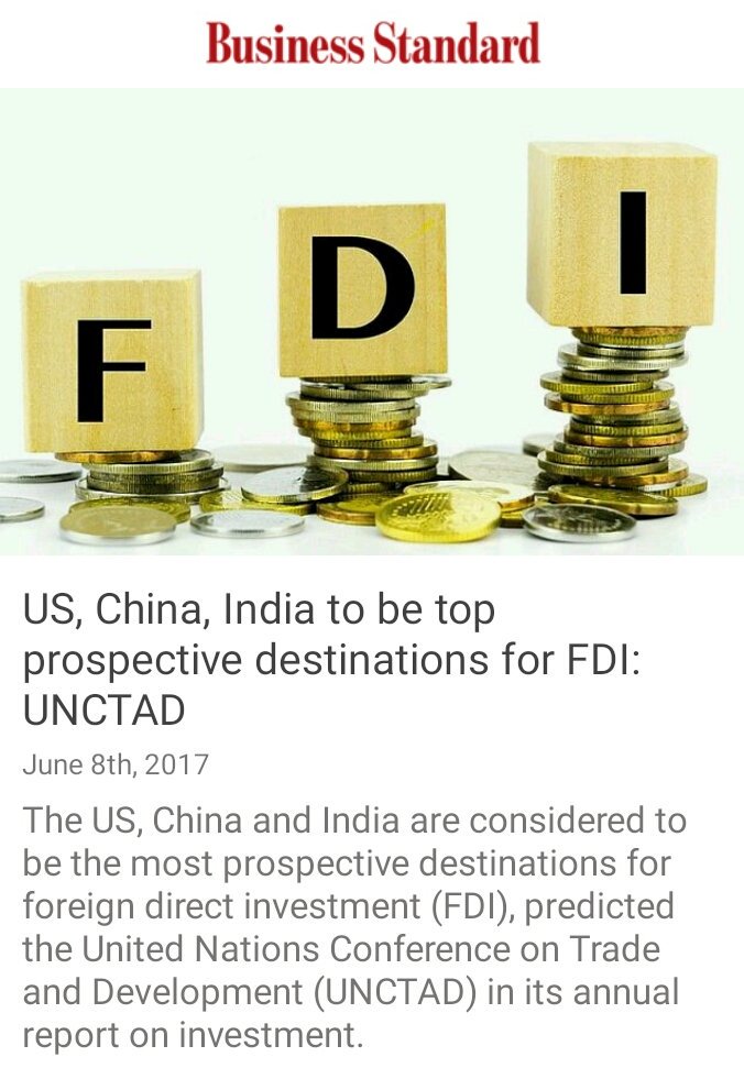 US, China, India to be top prospective destinations for FDI: UNCTAD
business-standard.com/article/news-i… via NMApp