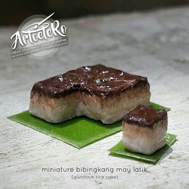 TeamHeroAngeles's tweet photo. Hero's newest miniature art ❤ (Bibingkang may latik) #artcetero #art #miniature #heroangeles https://t.co/N7DVDISp7P