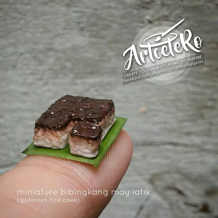 TeamHeroAngeles's tweet photo. Hero's newest miniature art ❤ (Bibingkang may latik) #artcetero #art #miniature #heroangeles https://t.co/N7DVDISp7P