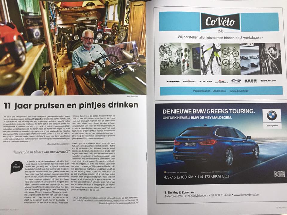 BMWDeMey's tweet photo. Oldtimers geflankeerd door de nieuwste generatie premiumwagens! De ProMeet nr. 2 is nu beschikbaar in onze concessie. #BMWDeMey #BMW5Series https://t.co/dG1OH5yG8L