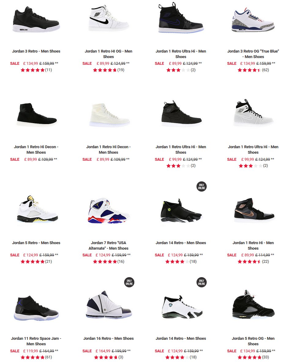 MoreSneakers.com Twitter: "UK ONLY : Selected Air Jordan Retro now available reduced prices on Footlocker UK =&gt;https://t.co/LsasotZucq https://t.co/YYmebJgQhq" / Twitter
