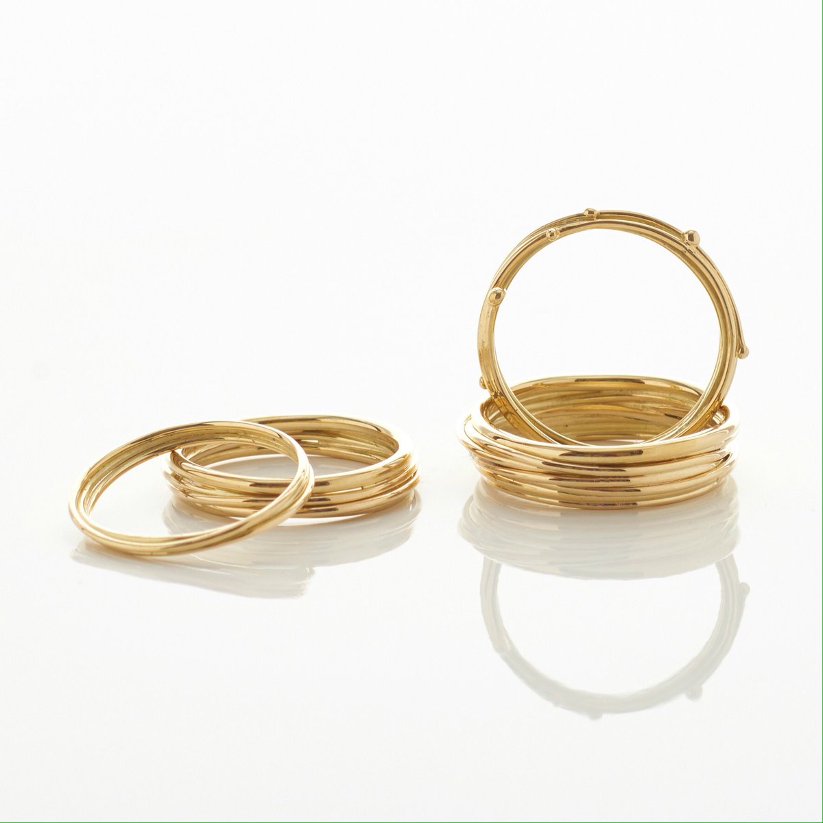 YenJewellery's tweet image. New designs at #CockpitOpenStudios include my new twists on the traditional band. Please join us for a glass from 5-9pm tonight #visualflow