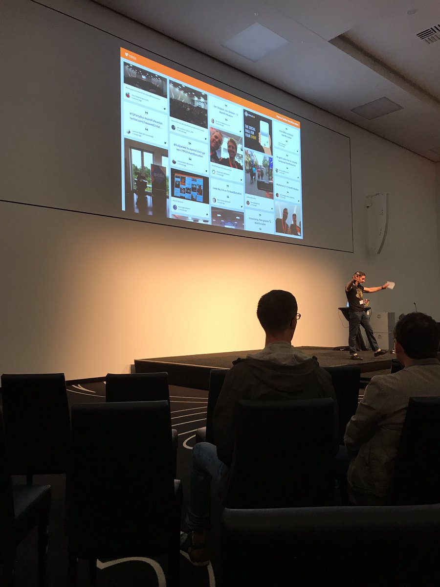 TeamWFP's tweet photo. @TeamWFP is attending #certiFUNcation today! #TYPO3 \o/ https://t.co/CzLHo4JP2S
