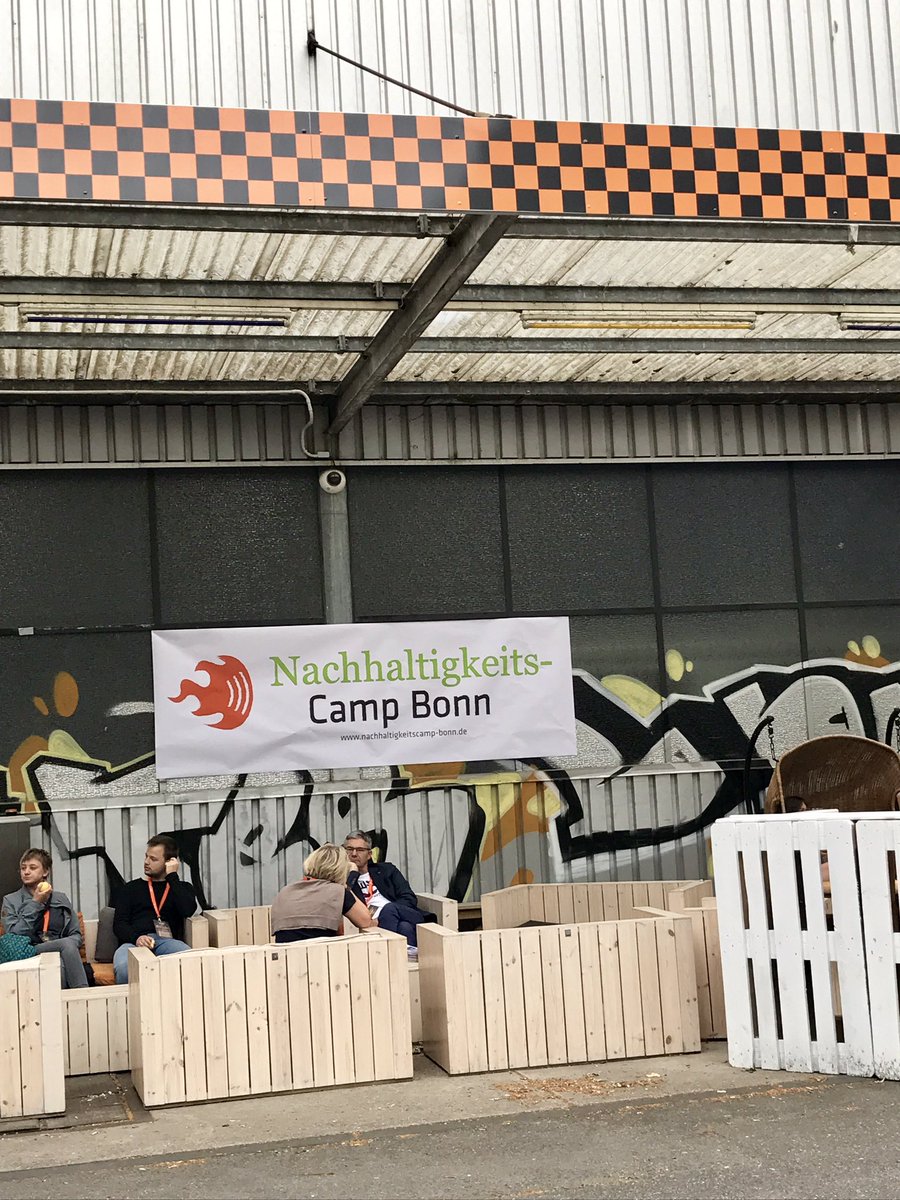 Nachhaltigkeits-Camp #bonn .... los gehts!! #ncbn17 #RefillBN