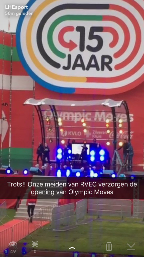 RVEClhe's tweet photo. #trots @RvECactueel #rvec #hoogeveen #olympicmoves #amsterdam https://t.co/U5MyFMcO0N