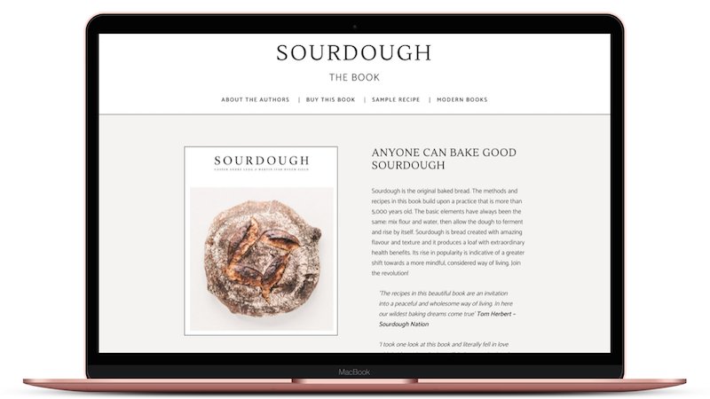 Client Showcase: Check out the Sourdough Book website we created for <a href="/illebrod/">ille brød</a> buff.ly/2rjxQ6r
