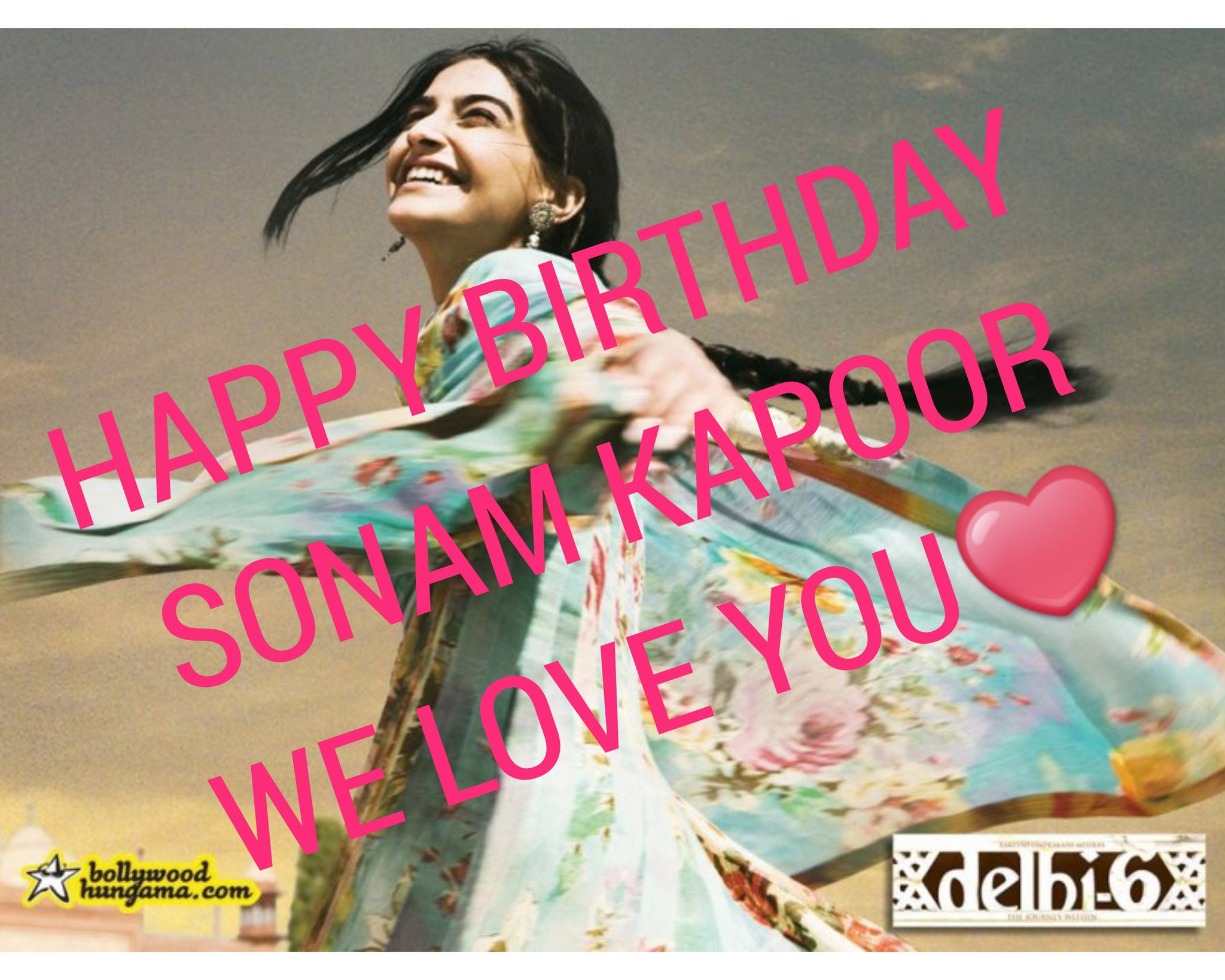 Happy birthday Sonam Kapoor 