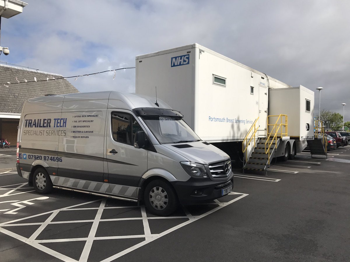 TrailerTech's tweet image. Happy to be helping out the NHS today for @MillersRec #happyfriday