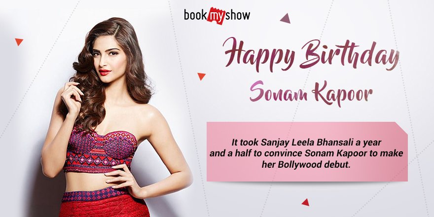 Wishing the very Sonam Kapoor a very Happy Birthday.   