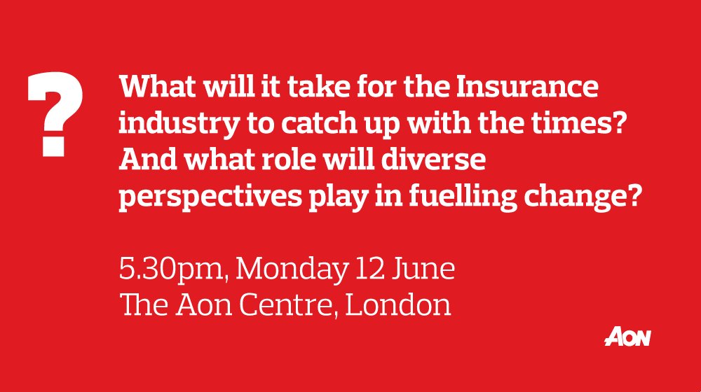 Join Aon as we debate the rise of #Insurtech with @AviviaUK, <a href="/MunichRe/">Memenich Re</a> and <a href="/DgtlFineprint/">Digital Fineprint</a>.  Register here ow.ly/9FXv30cscdf