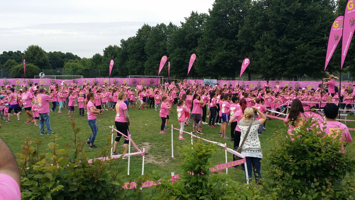 Second day of the #INEOS Go Run For Fun! #GRFF #Frankfurt