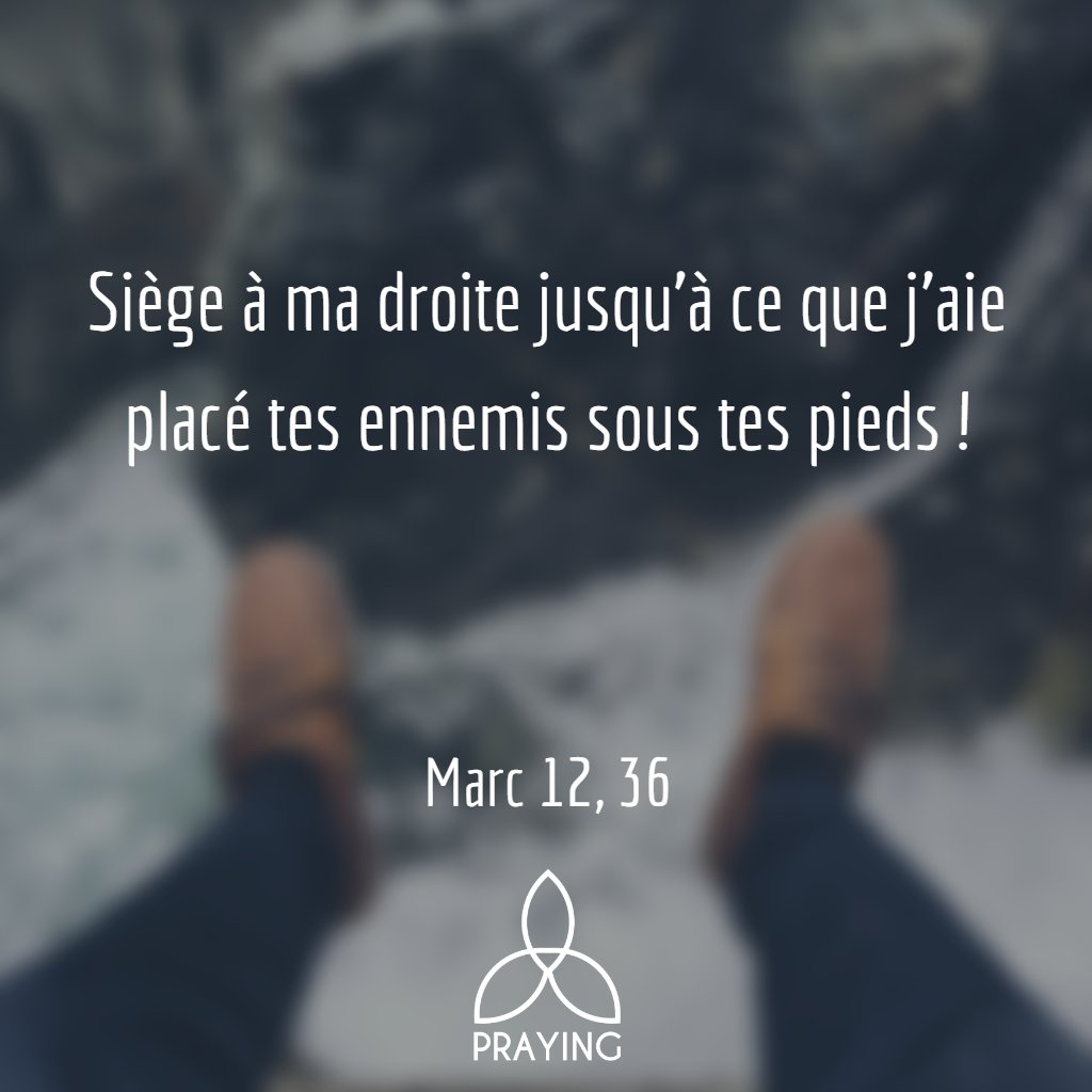 Praying_app's tweet image. #Dieu a terrassé nos #ennemies ! 
Ennemies = mauvaises habitudes et fréquentations, tristesse, paresse, flemme, ... 
#Praying