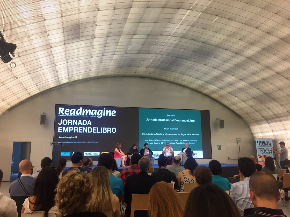 Editlaindeleble's tweet image. Nervios: en un momento se presenta este proyecto en #readmagine17