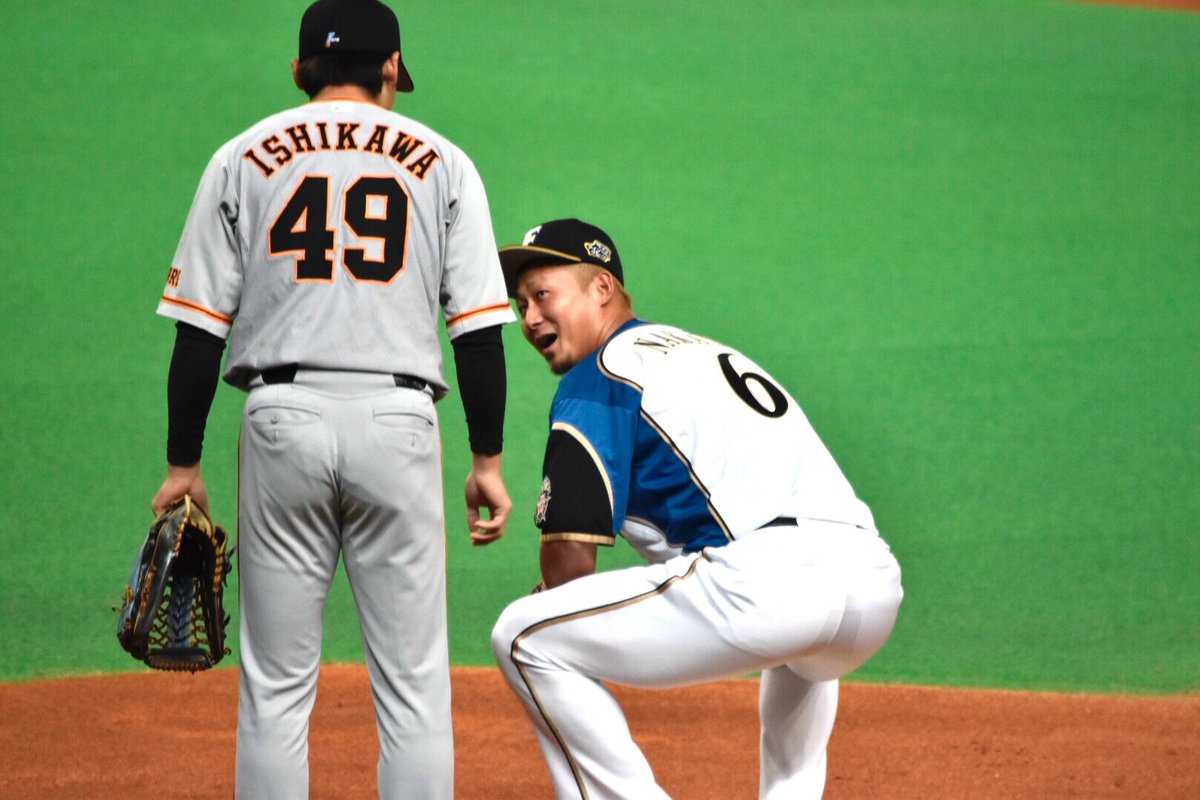 H A R U Pa Twitter もう翔さんも慎吾ちゃんもうれしそうでうれしい 石川慎吾 中田翔