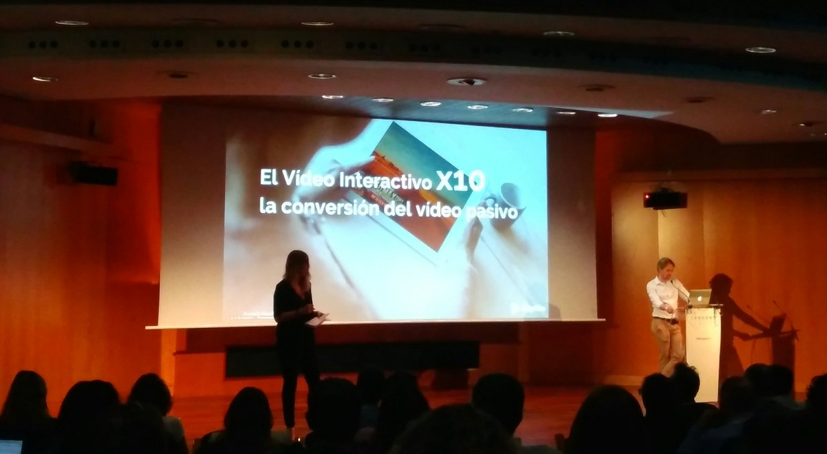 RoseNewcastle's tweet photo. El vídeo interactivo multiplica x10 la conversión del #vídeo interactivo #INLeaders17 https://t.co/yFm0nNBxW9