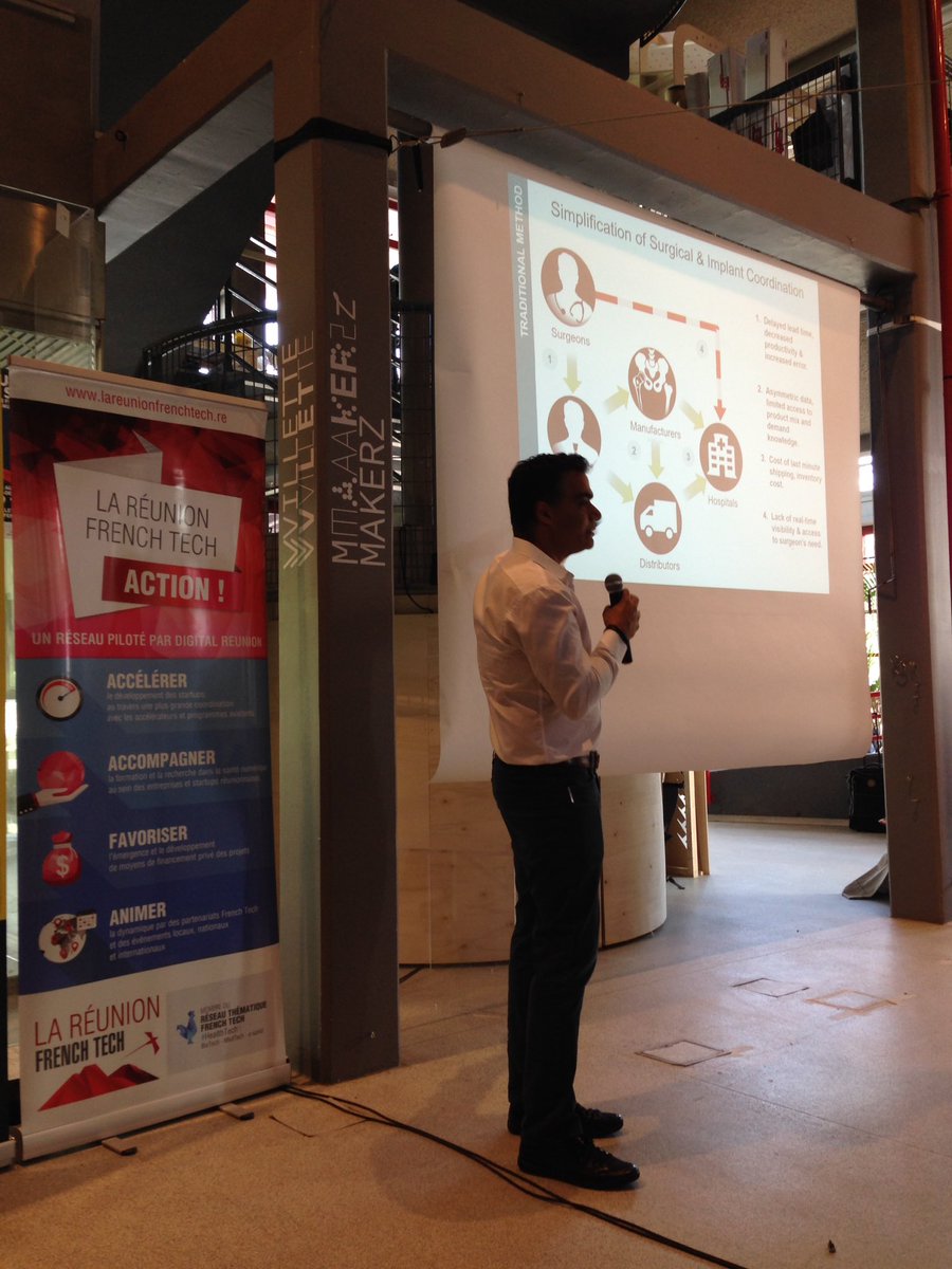 EroyerRoyer's tweet photo. Pitch sante sur #FuturEnSeine #digitalreunion #reunionfrenchtech https://t.co/768yiFYxks