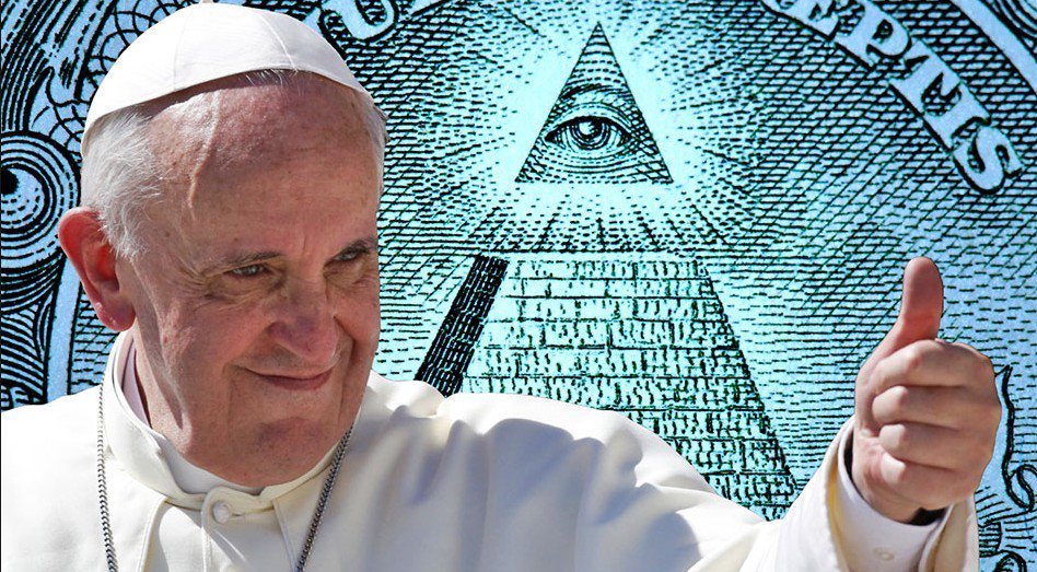 DIO non voglia che anche i cattolici, men che meno il Papa,contribuiscano a creare la RELIGIONE UNICA MONDIALE