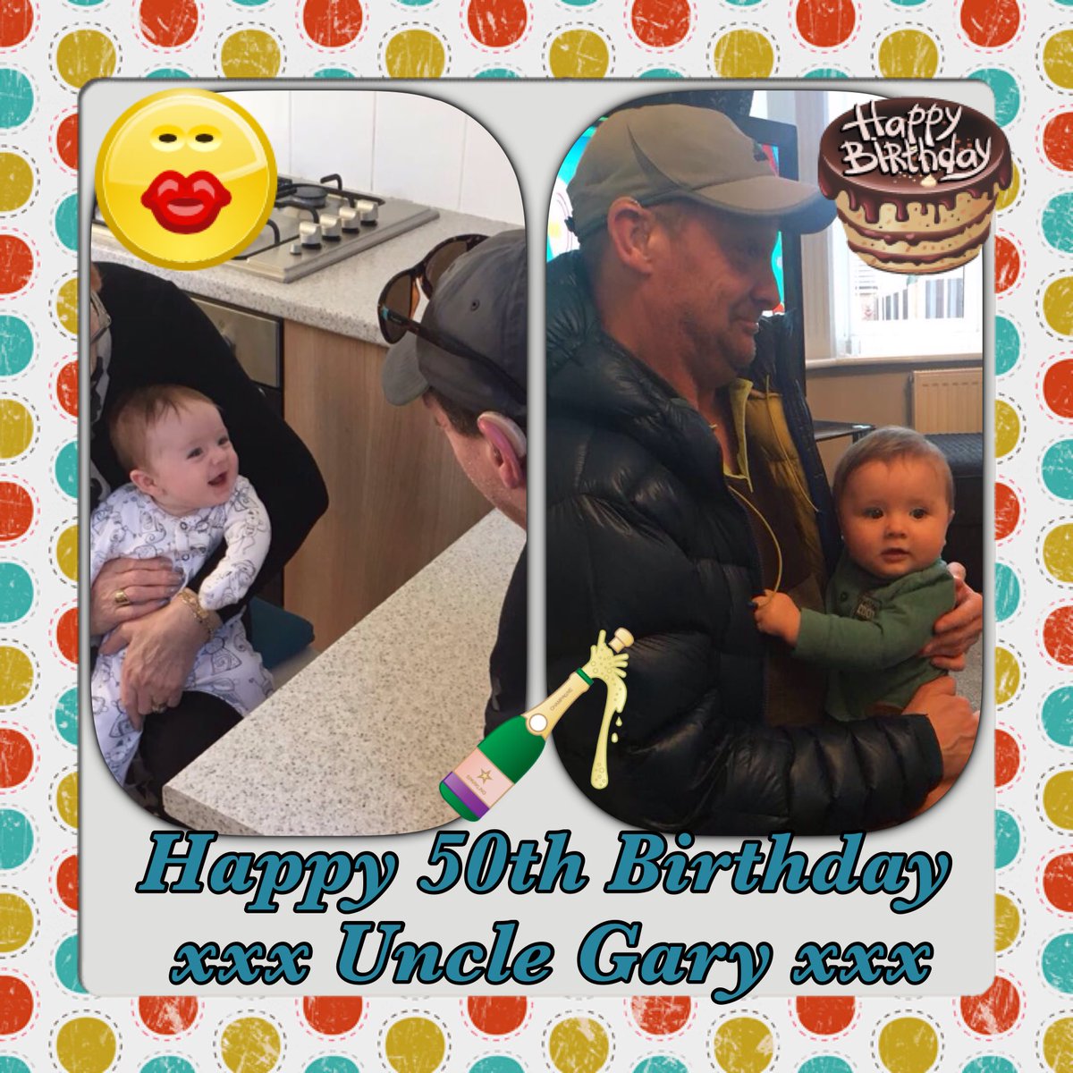 LCleverley85's tweet photo. Happy 5️⃣0️⃣th Birthday to our amazing uncle @GaryGts39 we hope u have the best day as you deserve it. Love u lots xxx 💙🎈👍🏼😘🎉🎂🎁🥂🍾🏎 https://t.co/3fOK9lghlC