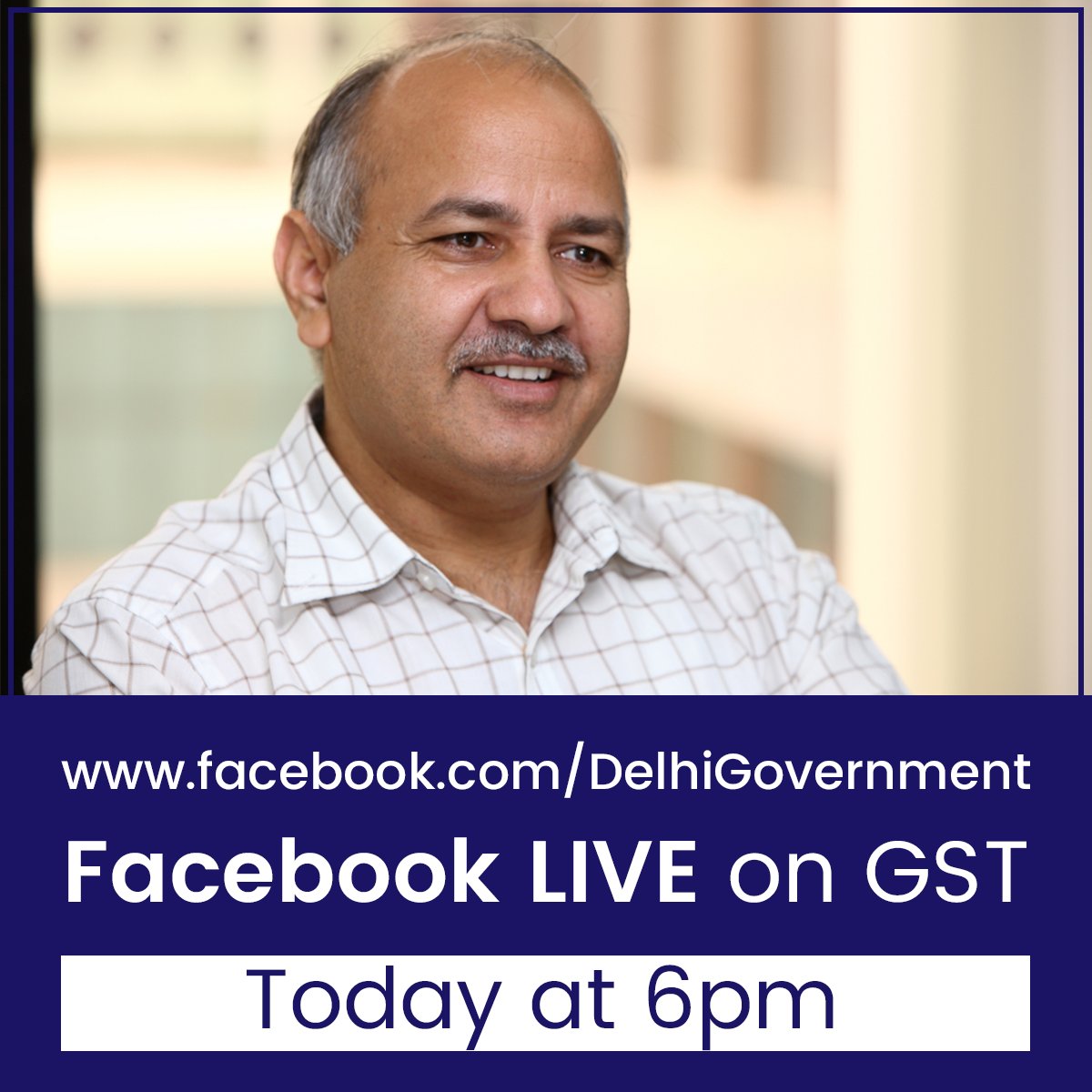 DGNewsLens's tweet photo. Connect with @msisodia on today at https://t.co/fkYd0d7Ttn and ask your questions on #GST live. #DGNewsLens https://t.co/592msXHGtD