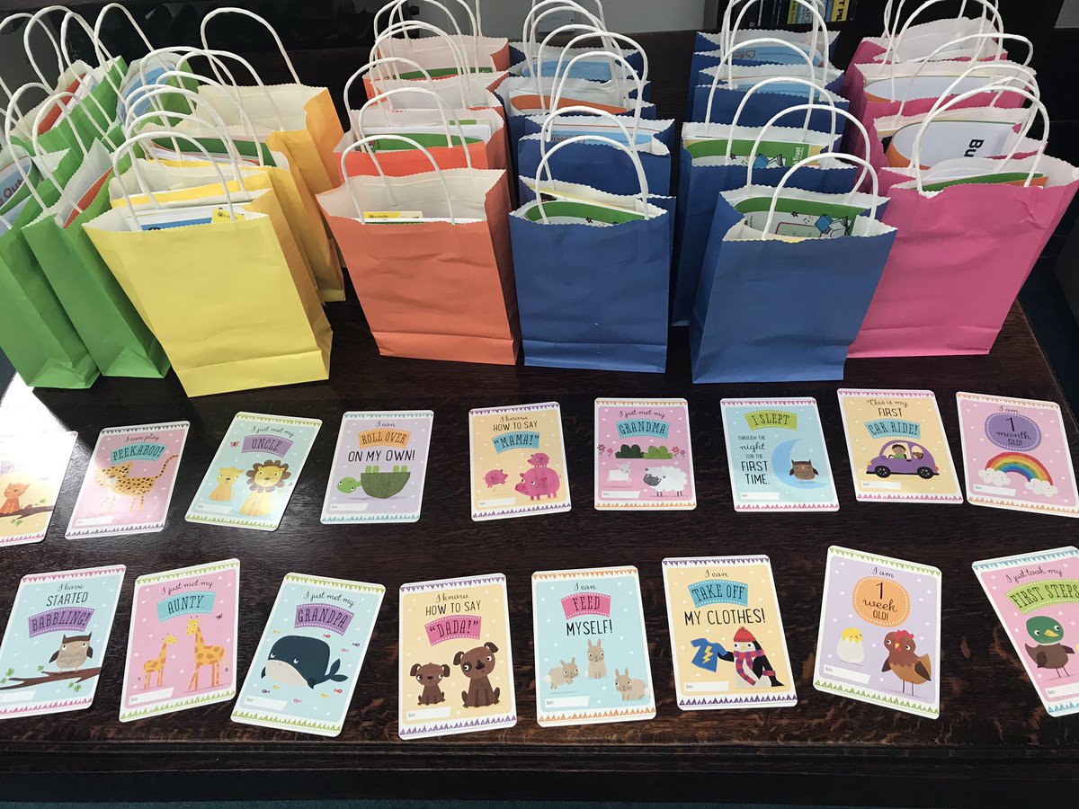 Rachel_Benn_'s tweet image. All set for our #BabyandToddler takeover day at #HunsletLibrary #goodybags #Everybunnydance #jellybabies #NationalBookstartWeek 👶🍼📖