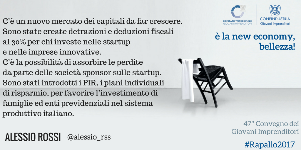 GIConfindustria's tweet photo. In Italia ci sono oltre 2000mld di capitali improduttivi: bisogna farli uscire dai materassi e farli entrare nelle imprese #Rapallo2017 https://t.co/iV69APxYBM
