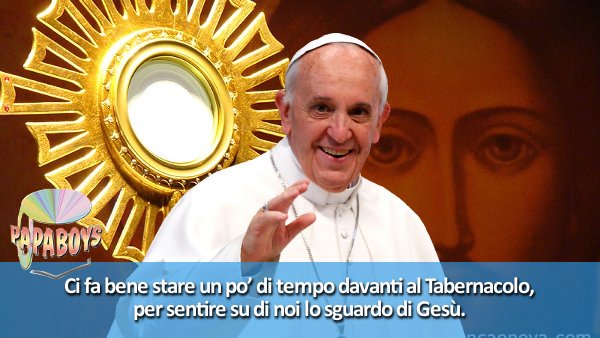 NON CREDETE a CHI vi DIRÀ che GESÙ è presente nell'EUCARESTIA solo simbolica mente