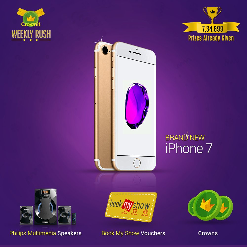 IpsosCrownit's tweet photo. Less than 30 minutes to go for the winner announcement of #WeeklyRush. Don't forget to open the #CrownitApp & claim your prizes ๐ #ATB https://t.co/kQaQkatTwp