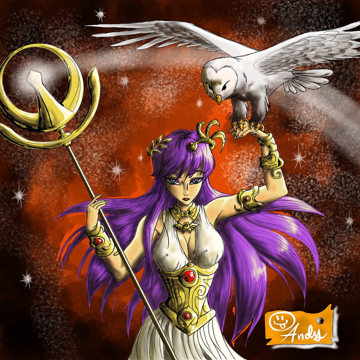 luandy03's tweet photo. Athena @SSFriendsweb @saintseiya69min @saintseiyaap @SaintSeiyasses @MangaUK @MangaStHilare #drawings #art #paintings https://t.co/osjs0UHMKE