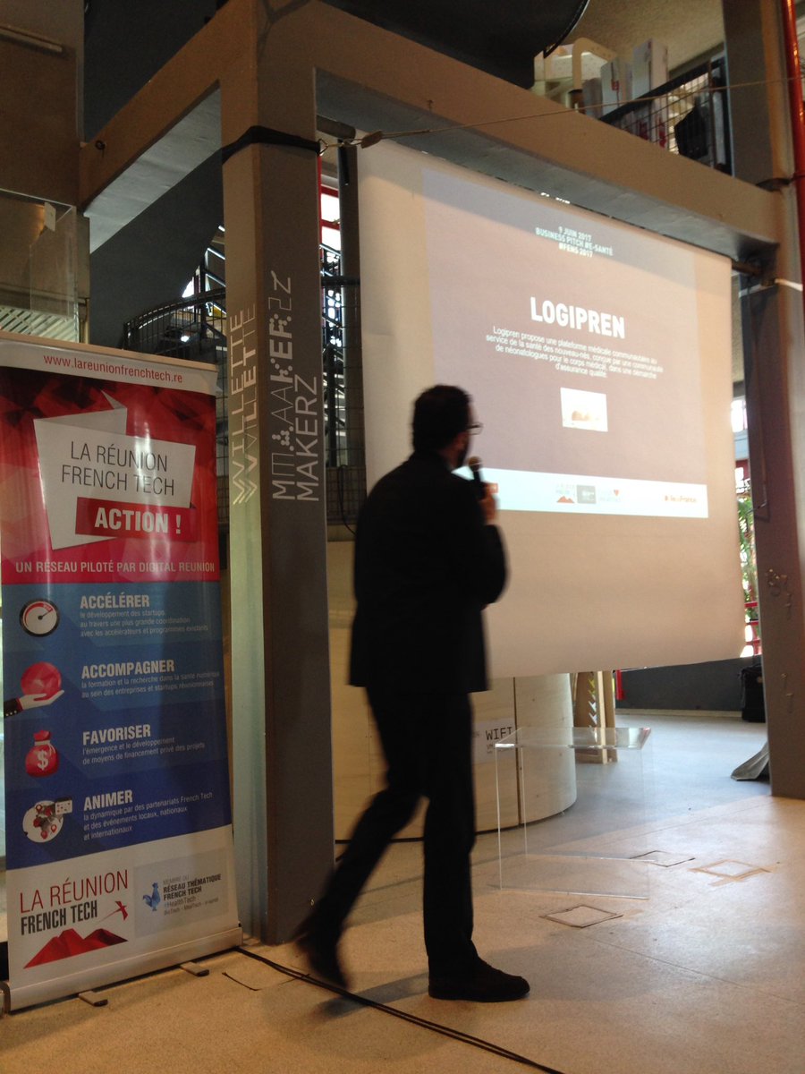EroyerRoyer's tweet photo. Logipren start up réunionnaise pitch sur #FuturEnSeine #logipren#reunionfrenchtech#digitalreunion https://t.co/uxNAZT3B01
