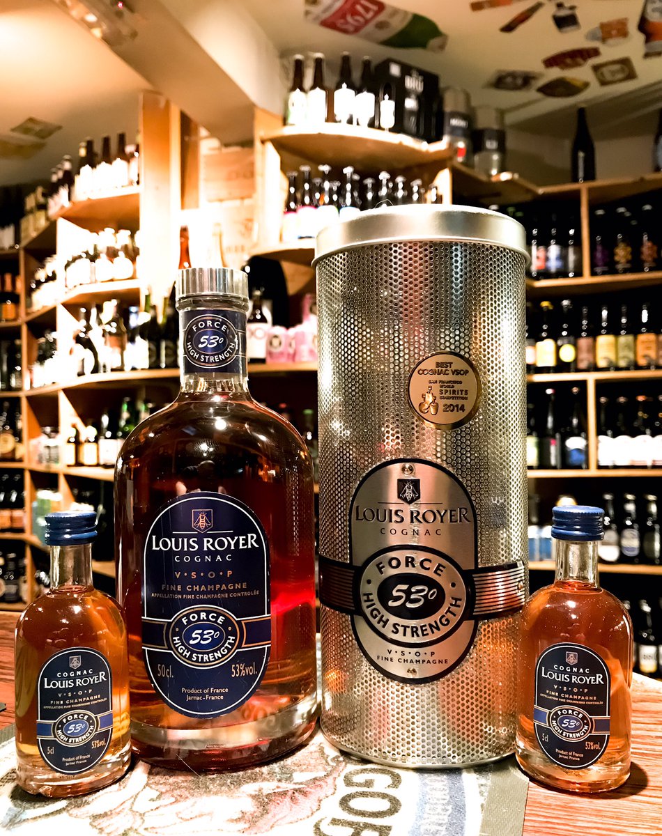 HouseAbbot's tweet photo. @LRoyerCognac vsop force high strength 53 in stock @kieran_curtin https://t.co/qhFTKeNaIv