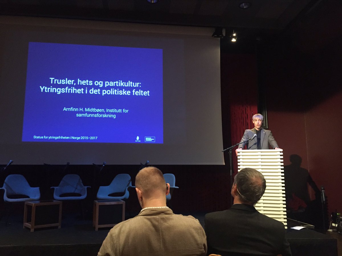 Ungdomspolitikere begrenses av hets, men også av konformitetspress fra partiet, forteller prosjektleder Arnfinn H. Midtbøen