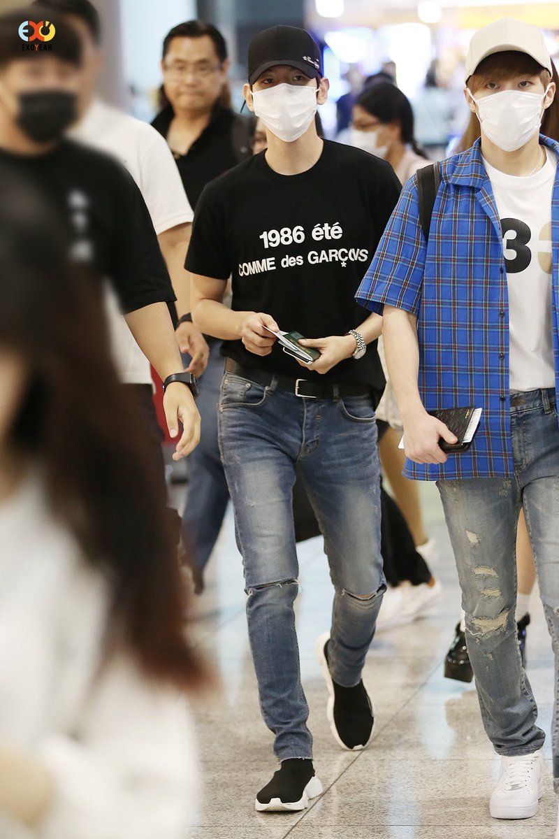 [HQ고화질]170609 Departure at ICN 인천출발 #백현 #Baekhyun