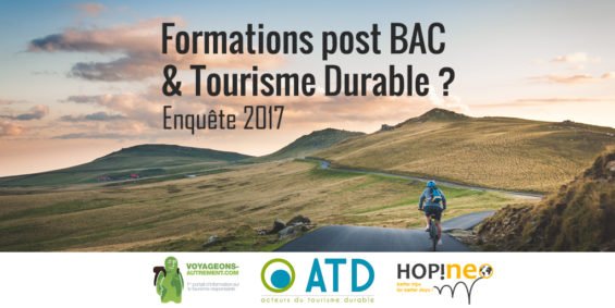 GiomCromer's tweet image. Le tourisme durable dans les formations supérieures? Etat des lieux &amp;amp; réflexions sur l'engagement des écoles &amp;amp; univ. voyageons-autrement.com/enquete-2017-f…
